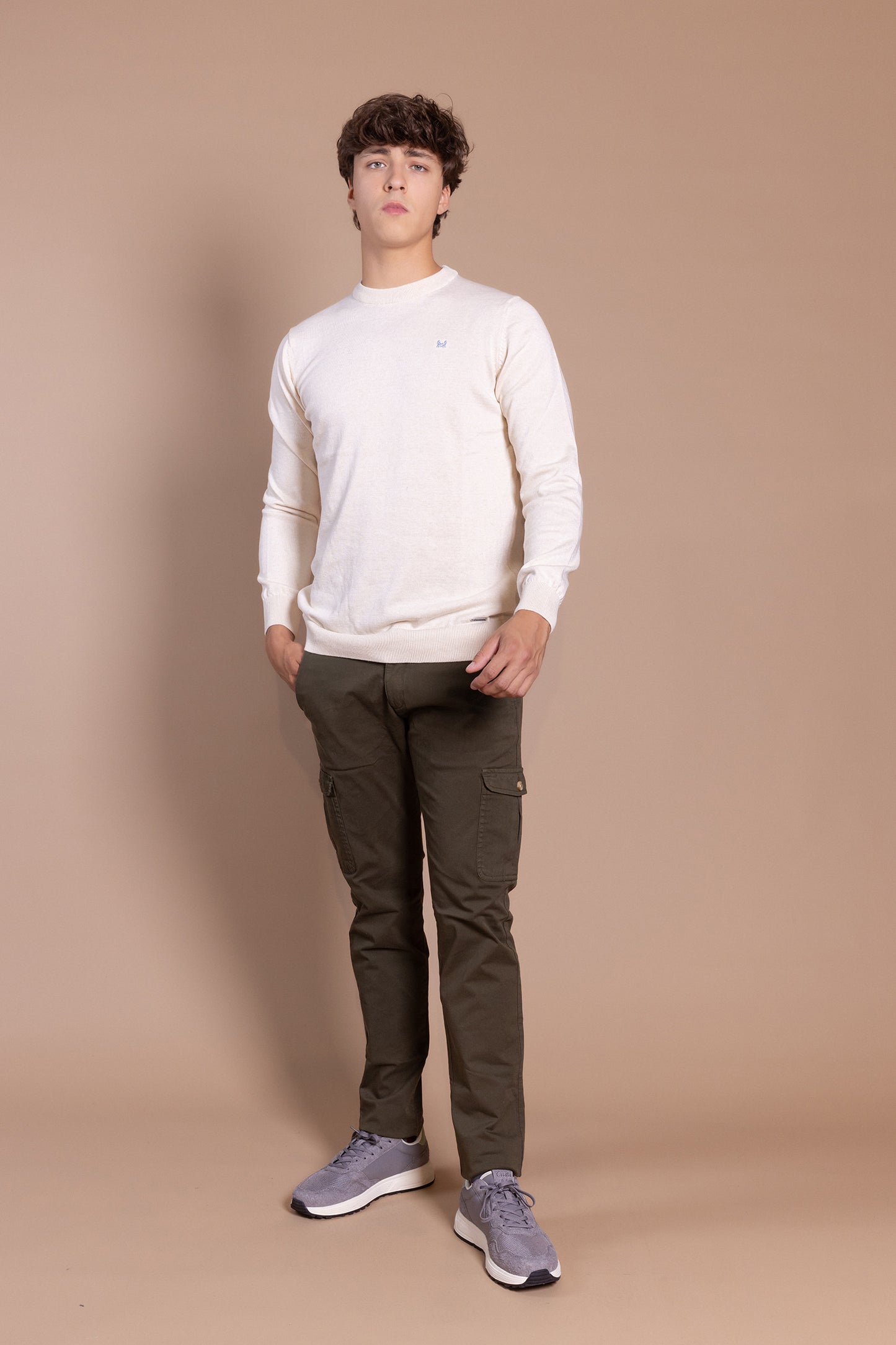Pantalón Cargo Verde Militar