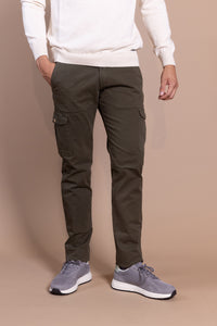 Pantalón Cargo Verde Militar