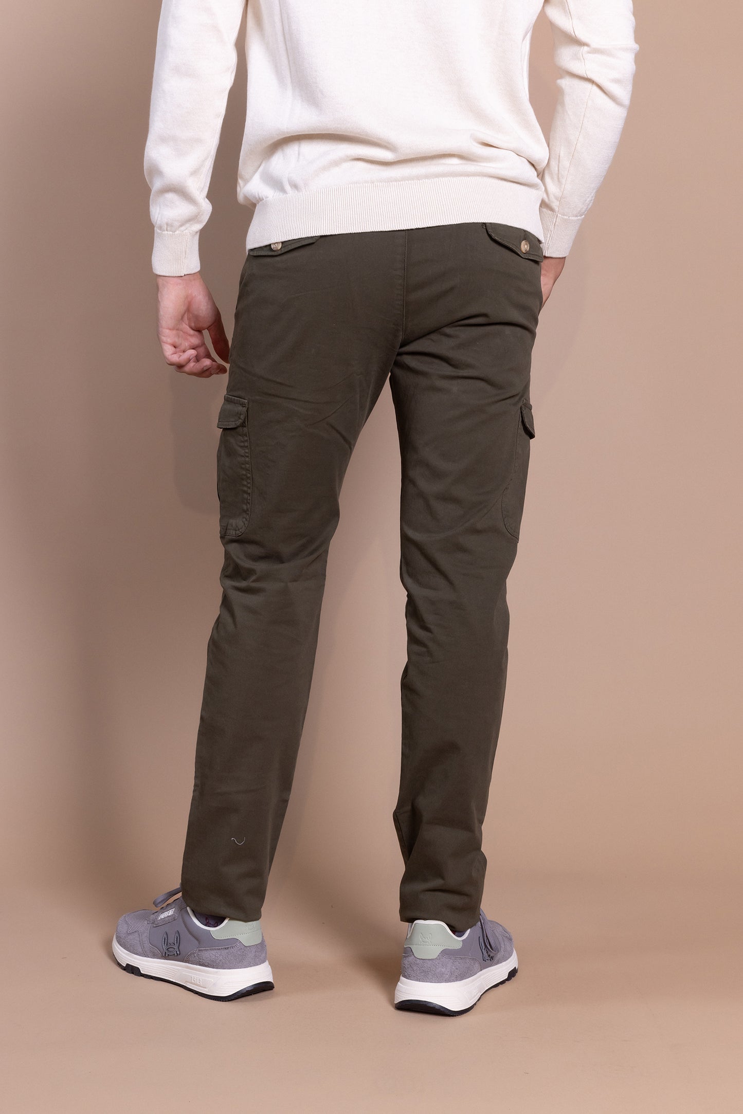 Pantalón Cargo Verde Militar