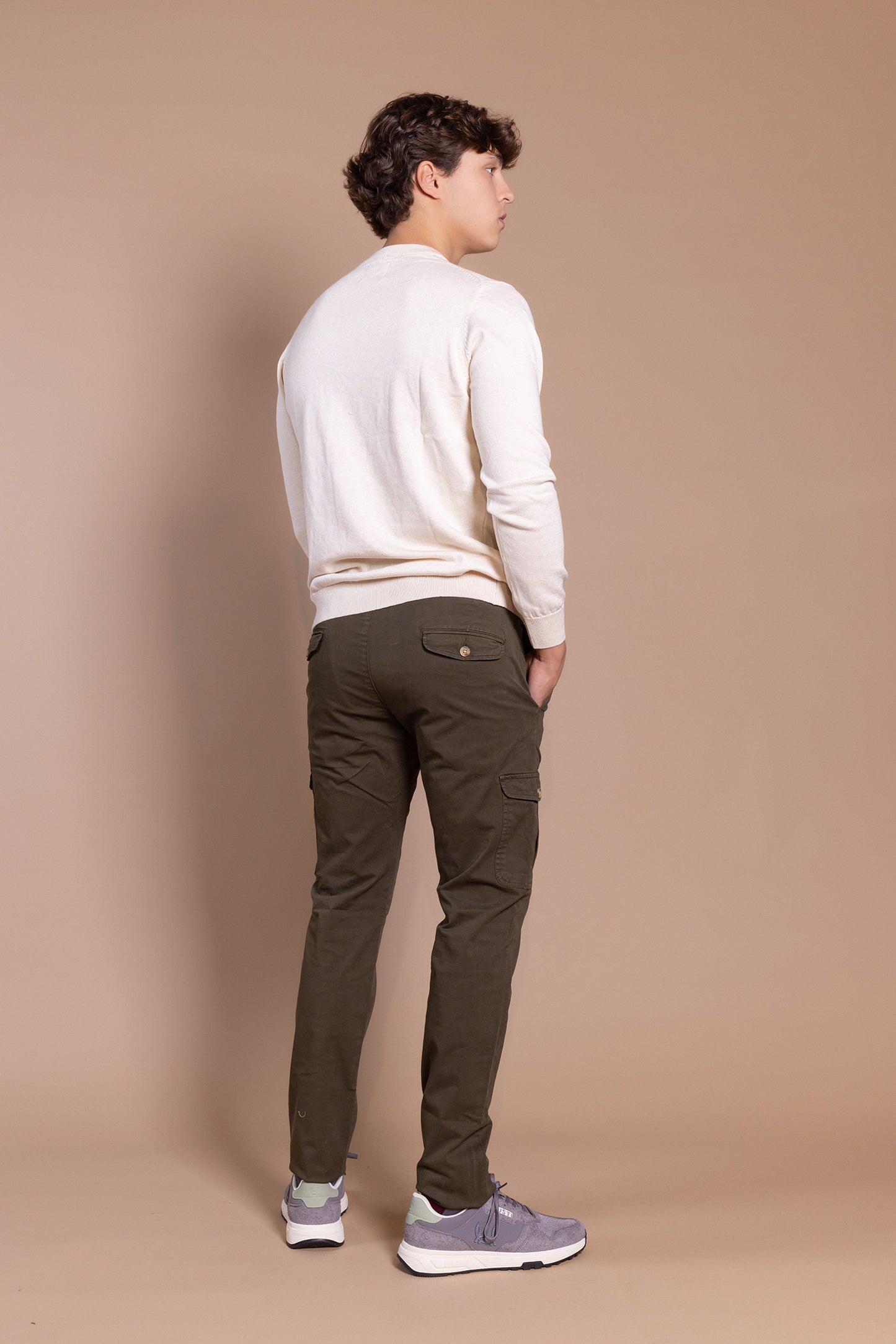 Pantalón Cargo Verde Militar