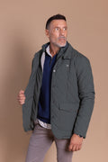 Chaqueta Husky Rombos Verde