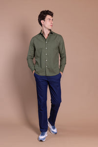 Camisa Oxford Kaki | Garment Dyed