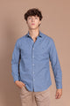 Camisa Oxford Azul | Garment Dyed