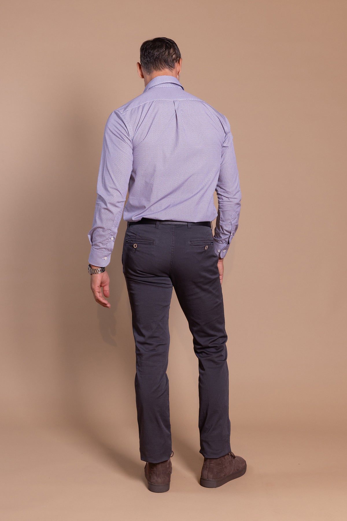 Camisa Estampada Avellana | Iznajar