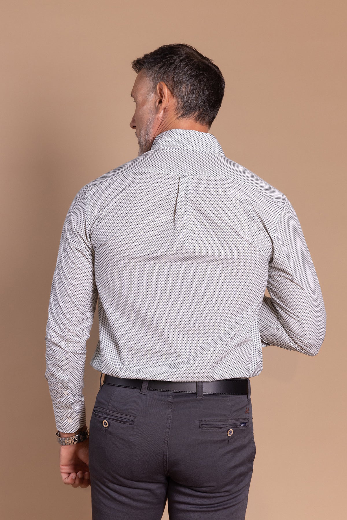 Camisa Estampada Verde | Iznajar