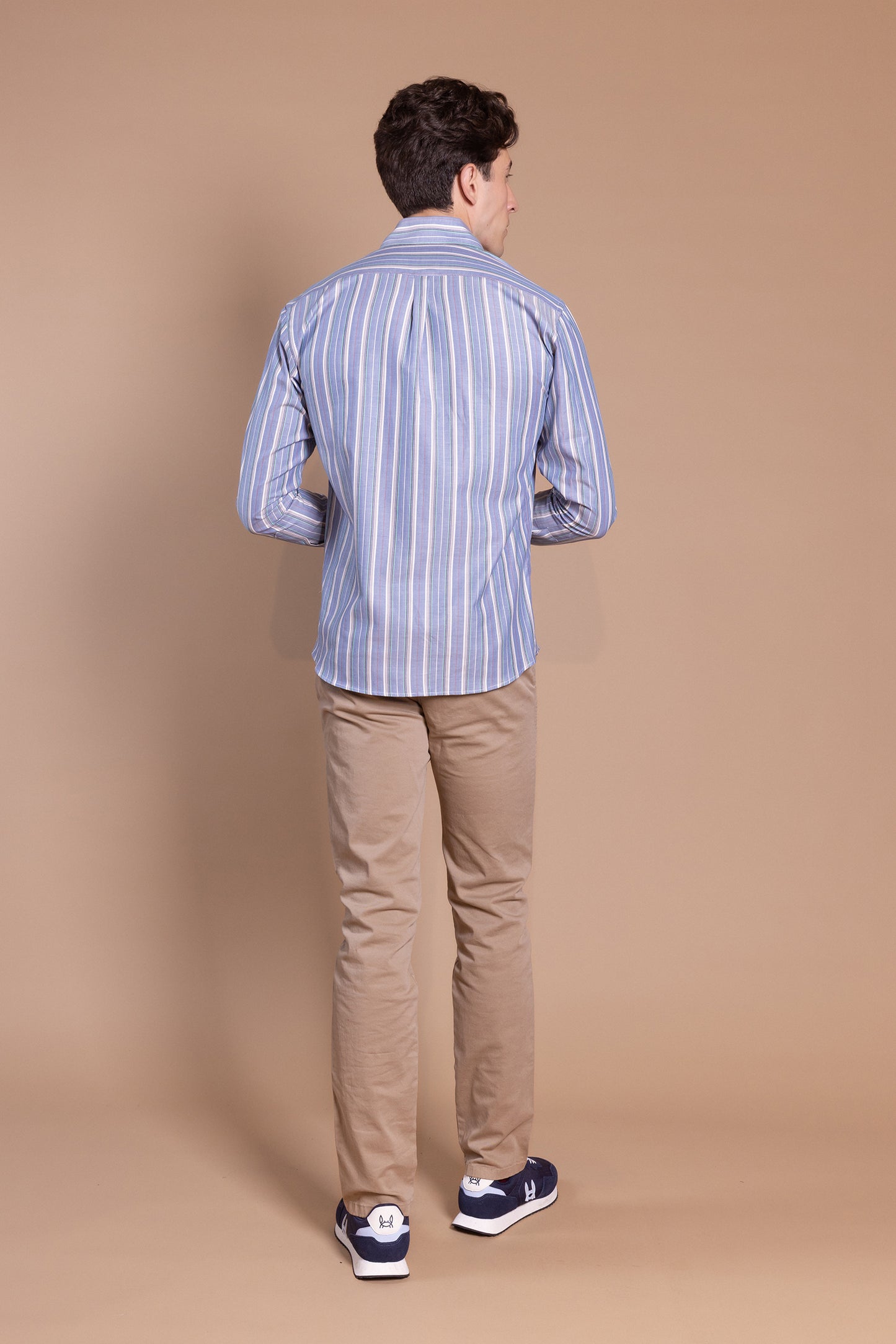 Camisa Rayas Azul | Cañuelo