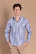 Camisa Rayas Azul | Cañuelo