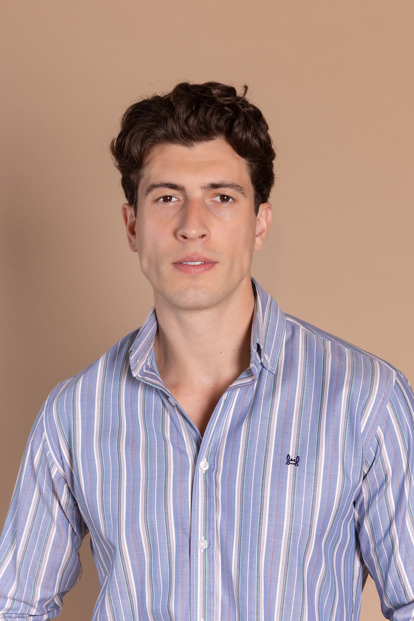 Camisa Rayas Azul | Cañuelo