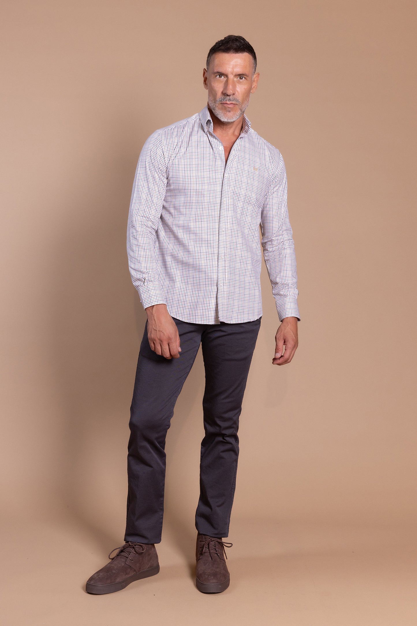 Camisa Cuadro Multicolor | Castil