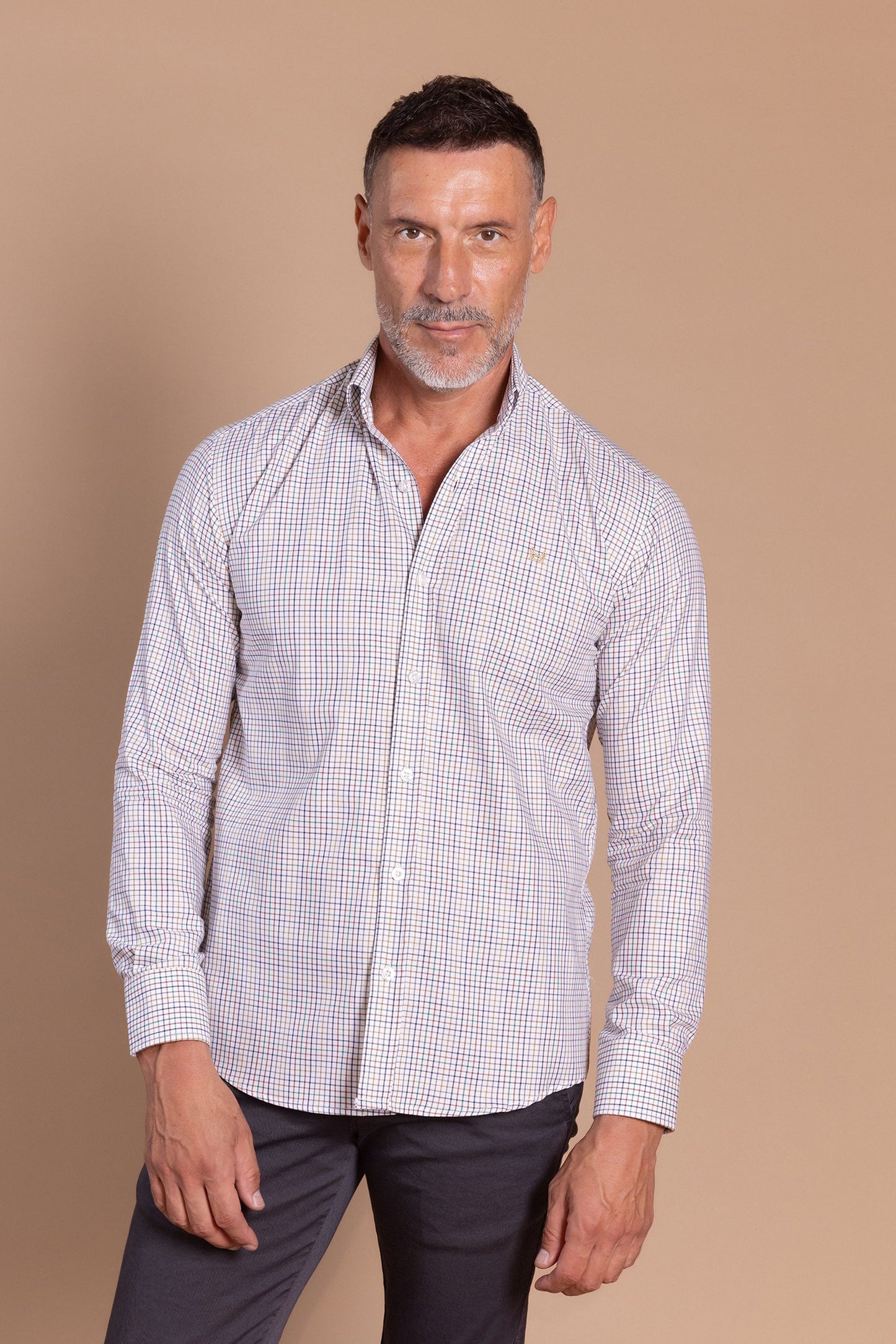 Camisa Cuadro Multicolor | Castil