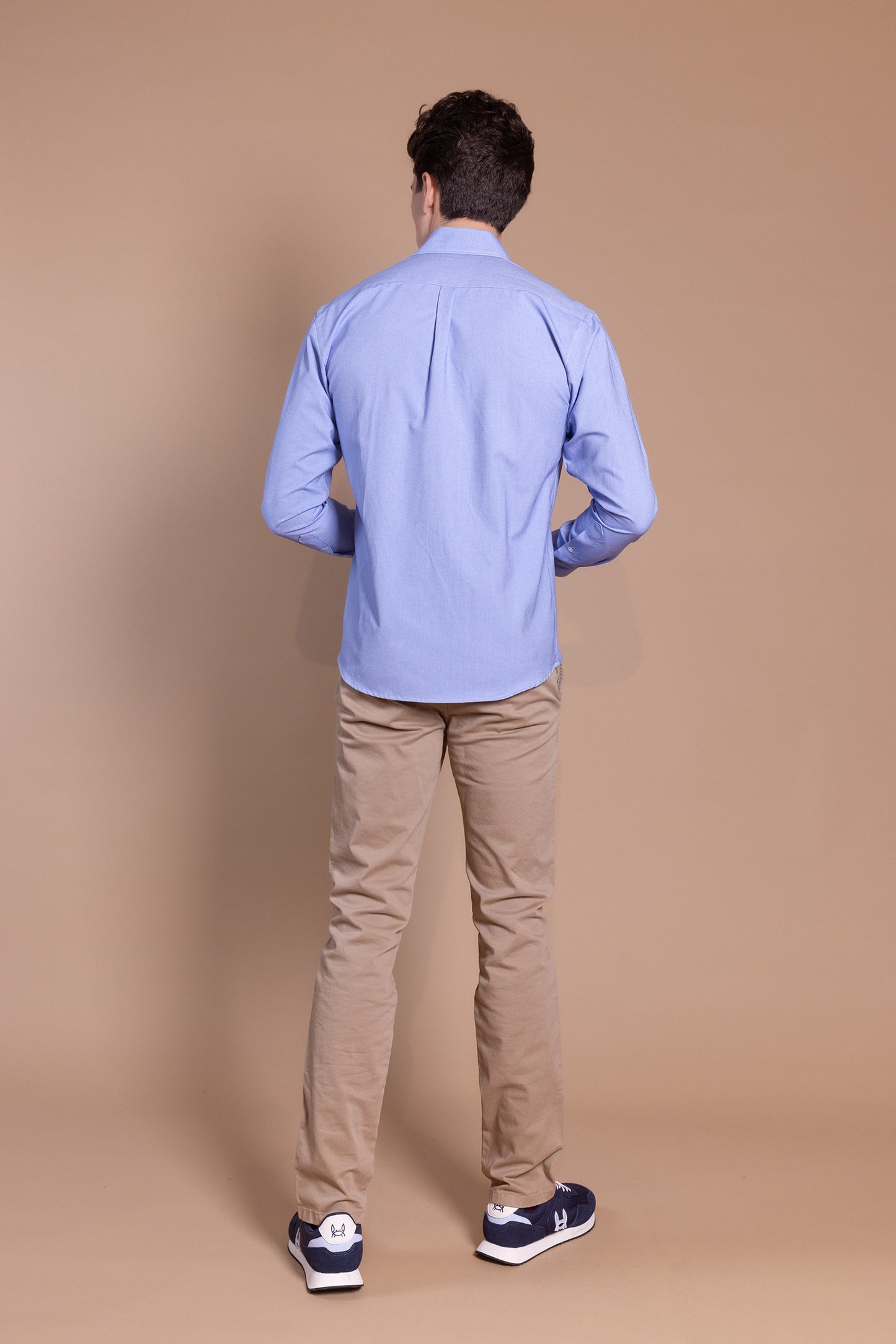 Camisa Lisa Oxford Azul | Durcal