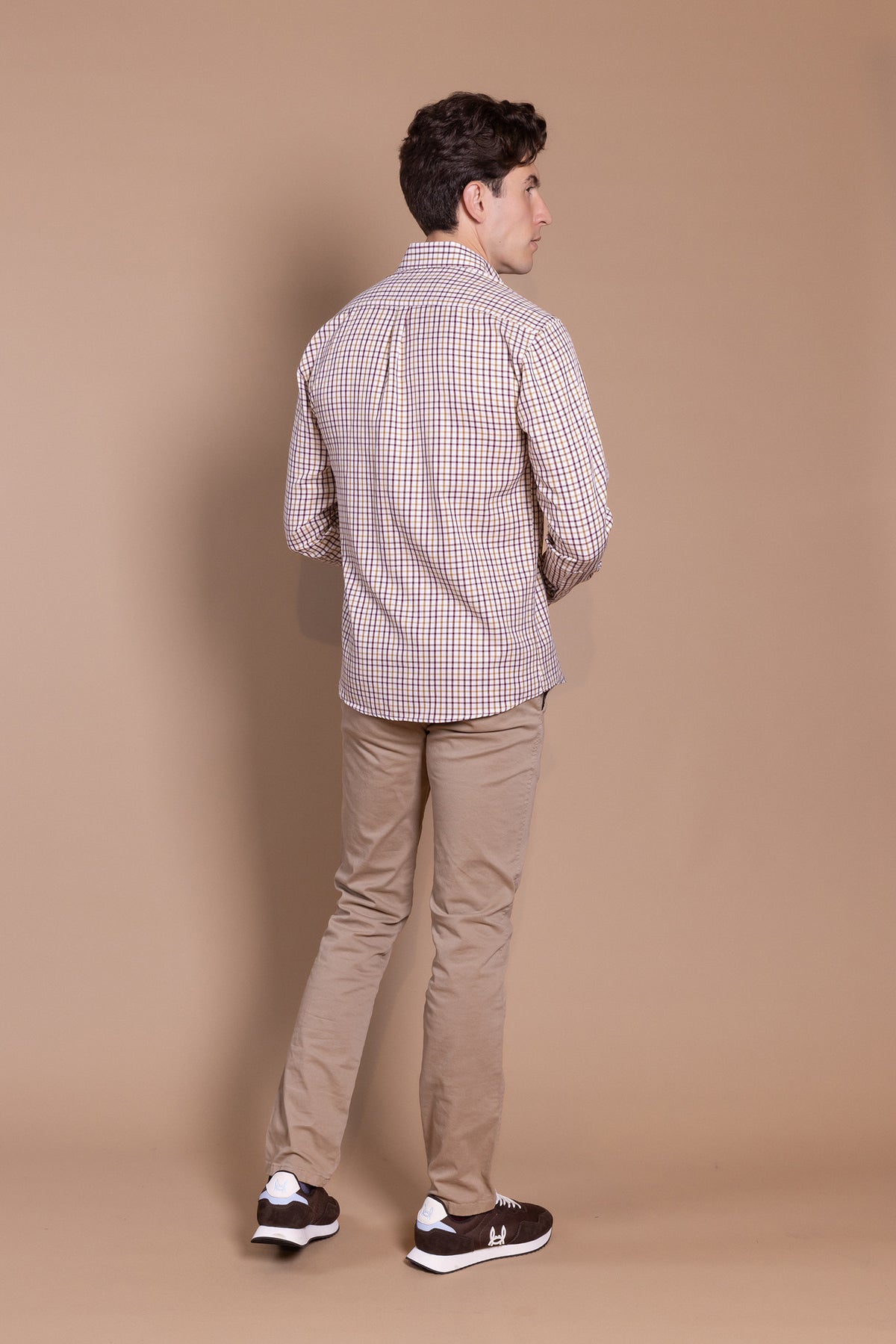 Camisa Villela Marrón Albero | Cabra