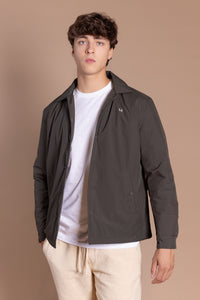 Chaqueta Cortavientos Verde Kaki | Aneto