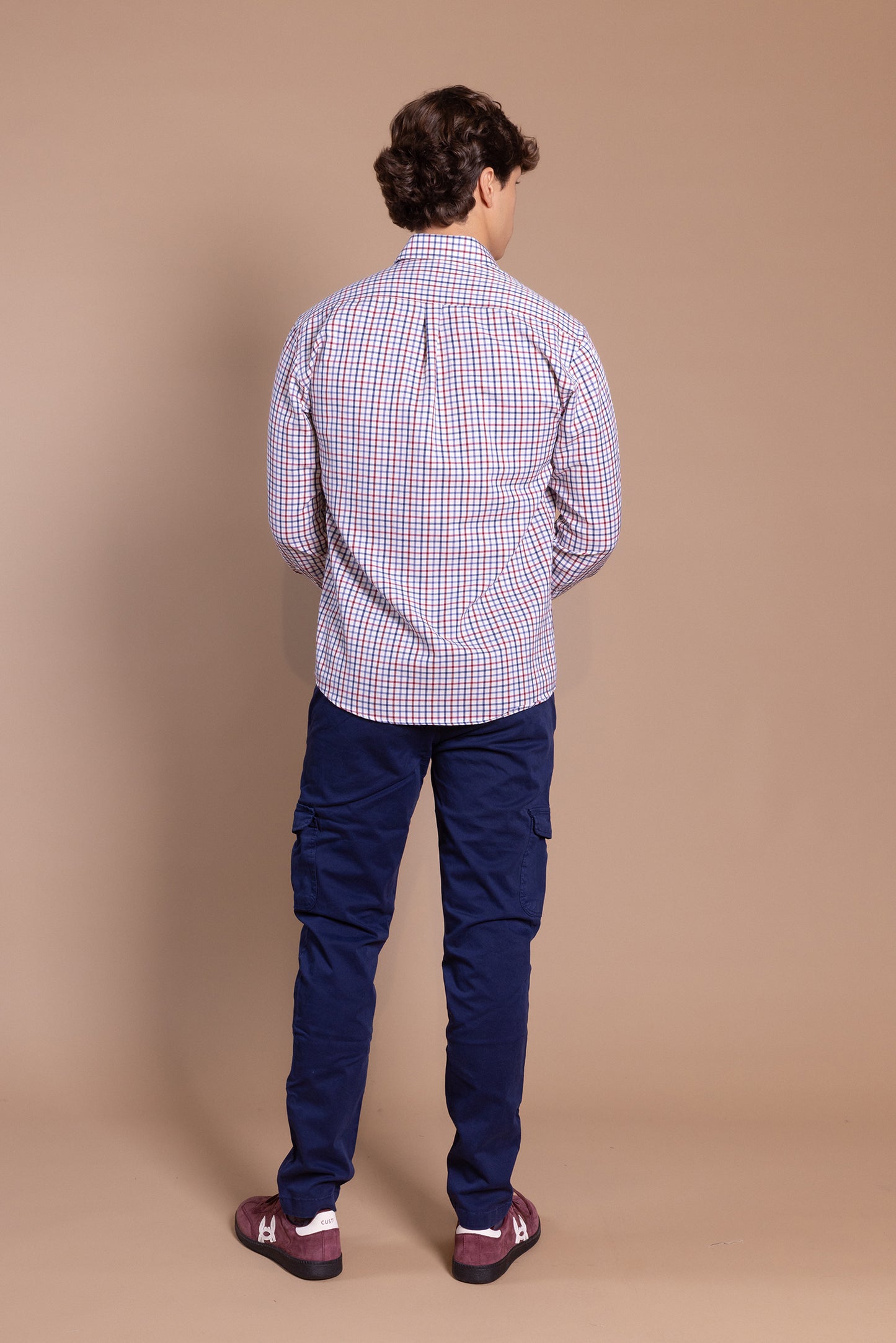 Camisa Villela Marino Burdeos | Cabra