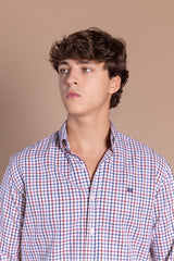 Camisa Villela Marino Burdeos | Cabra
