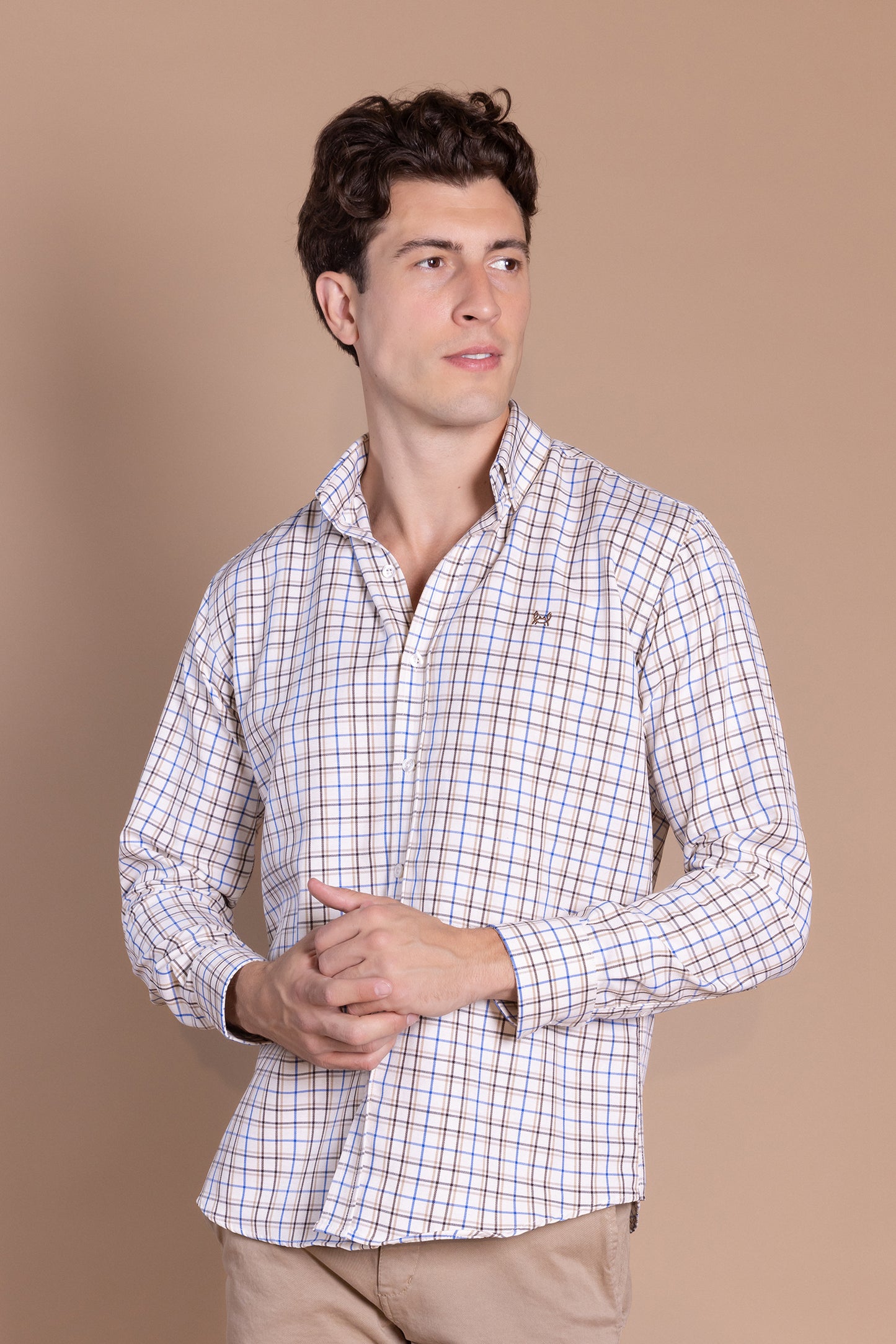 Camisa Villela Azul | Almedinilla