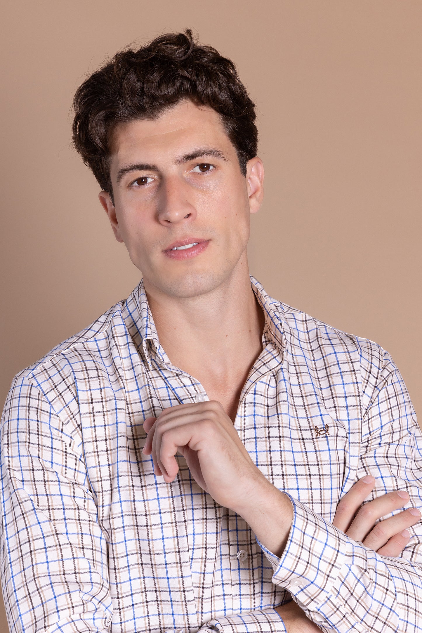 Camisa Villela Azul | Almedinilla