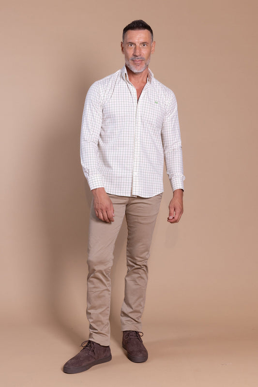 Camisa Cuadro Verde Amarillo | Zagrilla