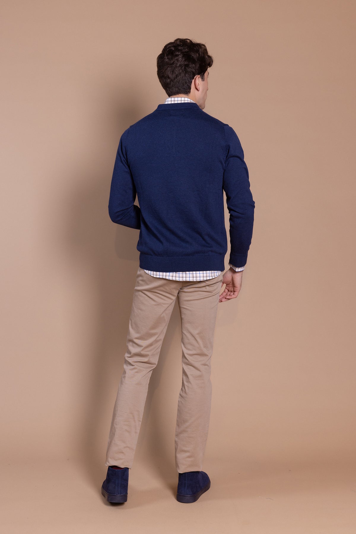 Jersey Polo Azul Marino