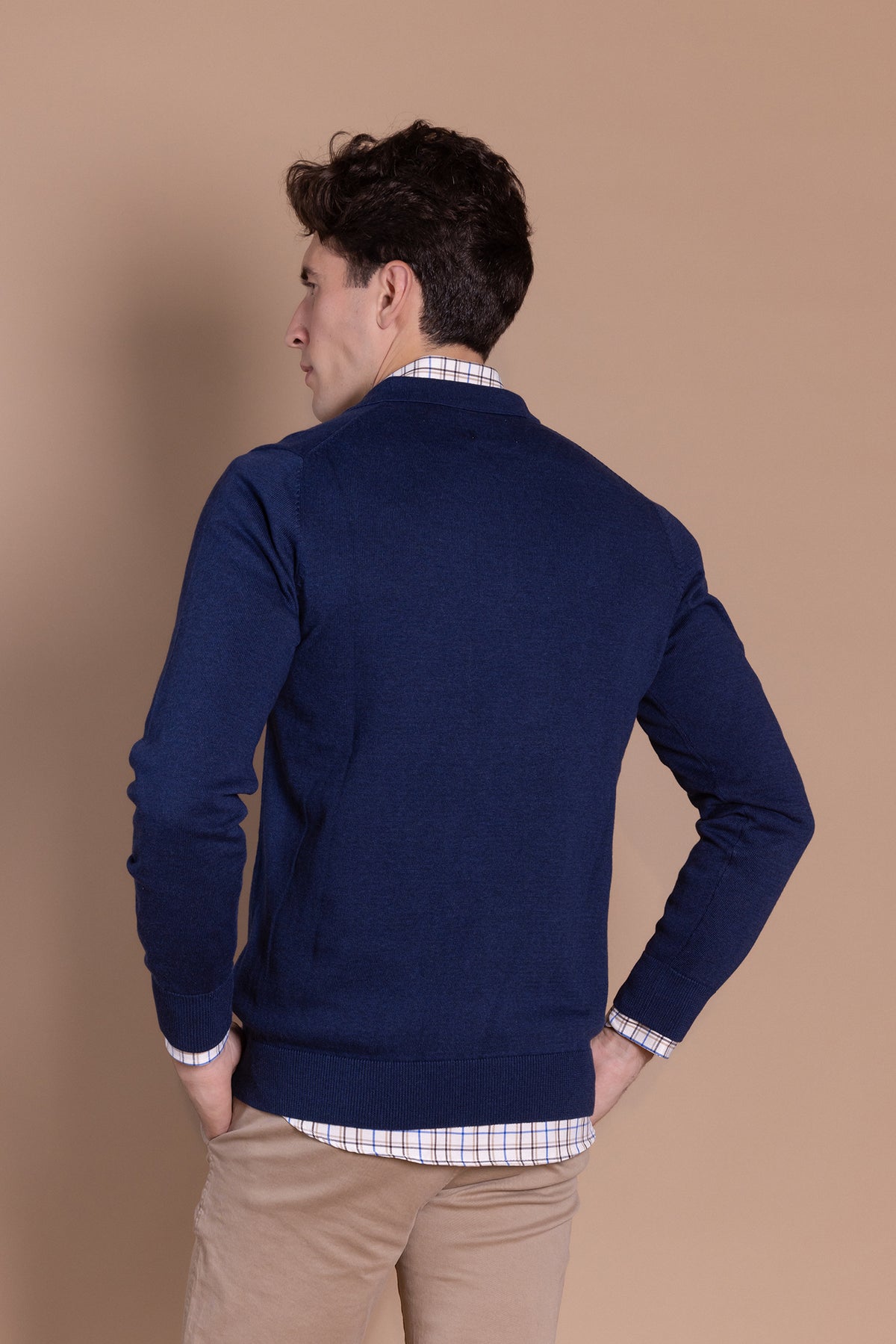 Jersey Polo Azul Marino