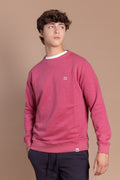 Sudadera Básica Tacto Melocotón Cereza
