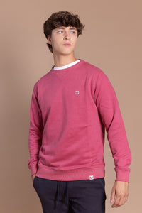 Sudadera Básica Tacto Melocotón Cereza