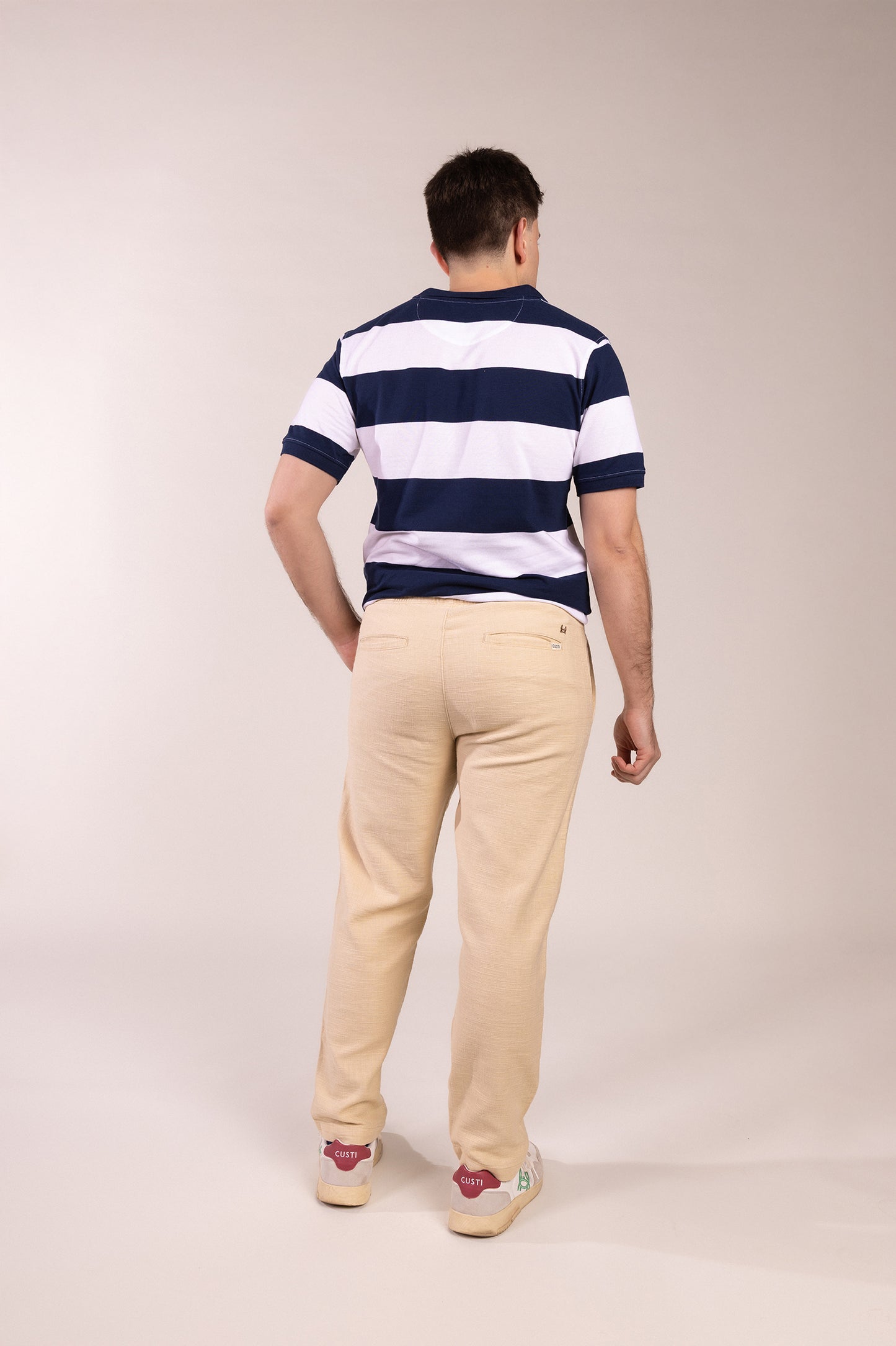 Polo Rayas Azul Marino | Monaco