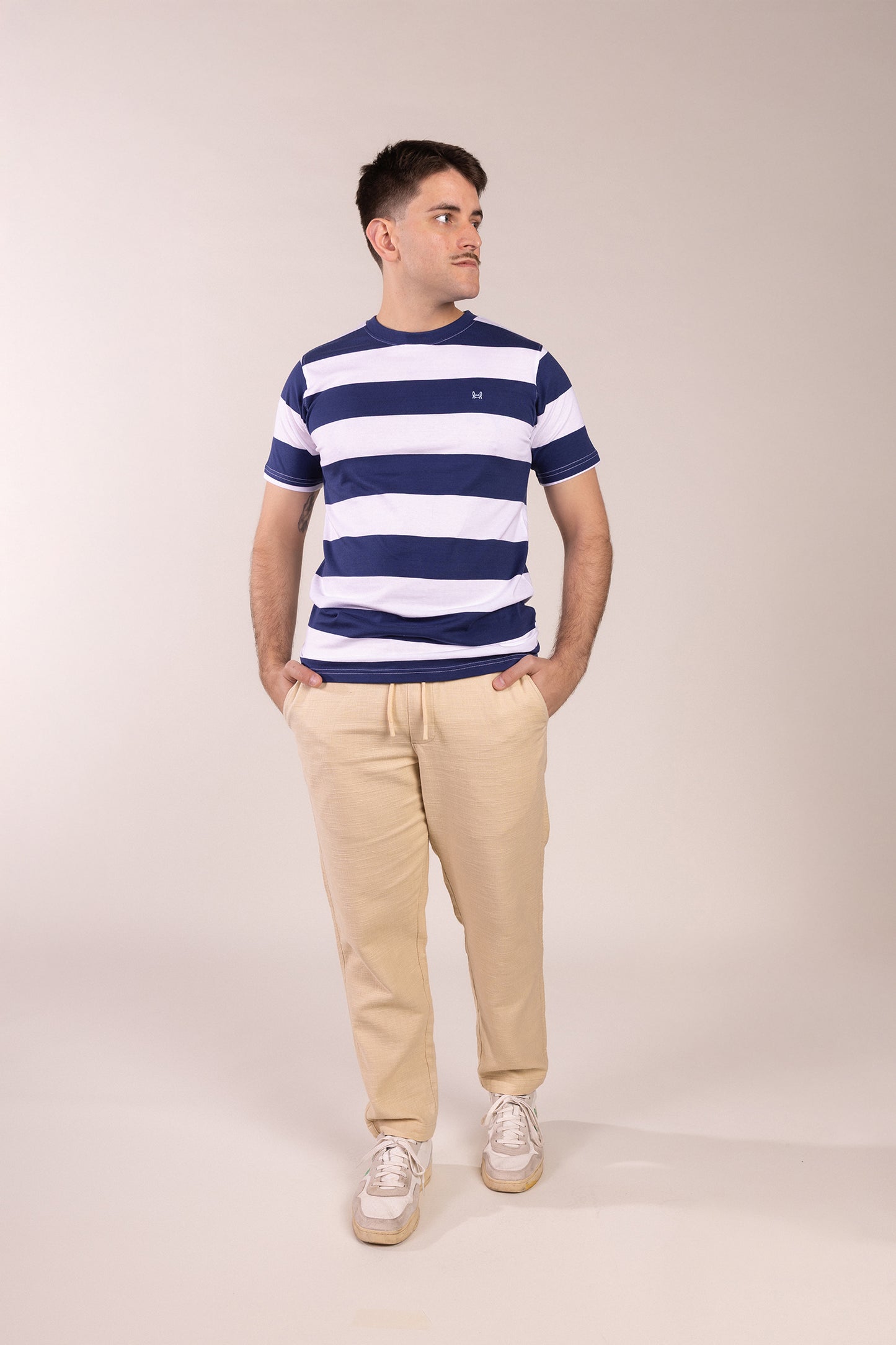 Camiseta Rayas Marino | Monaco