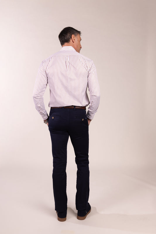 Pantalón Chino Elástico Azul Marino | Jesulín