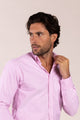 Camisa Rayas Oxford Rosa | Sevilla