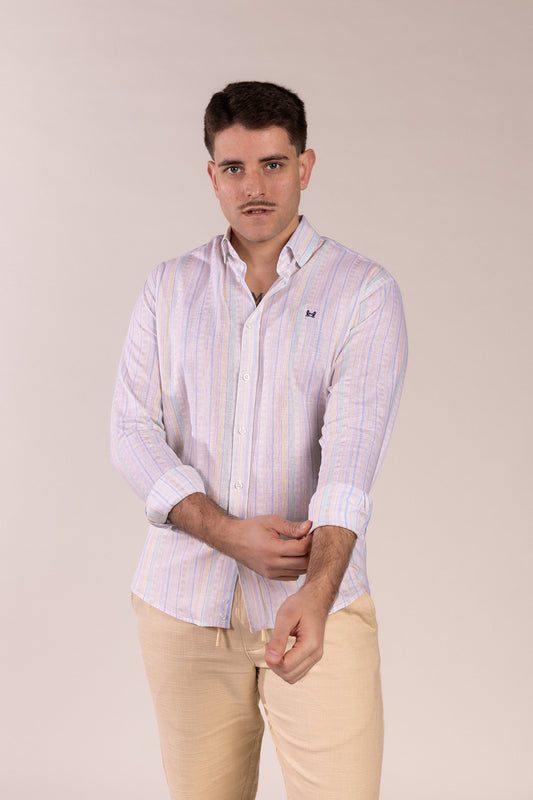 Camisa Lino Etnica | Cártama