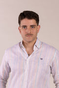 Camisa Lino Etnica