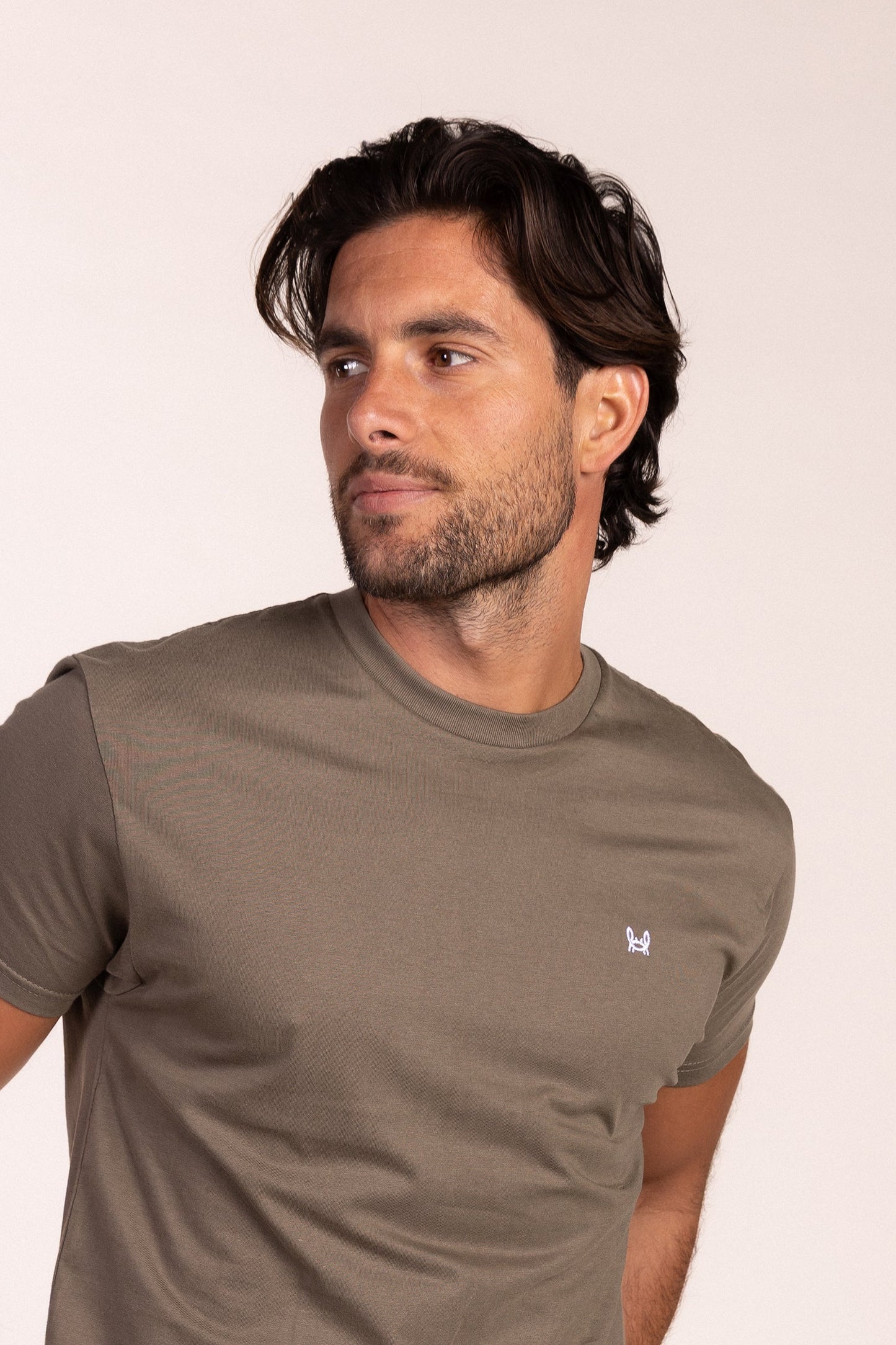 3Pack camiseta manga corta | Kaki-Verde Azulado-Verde Pastel