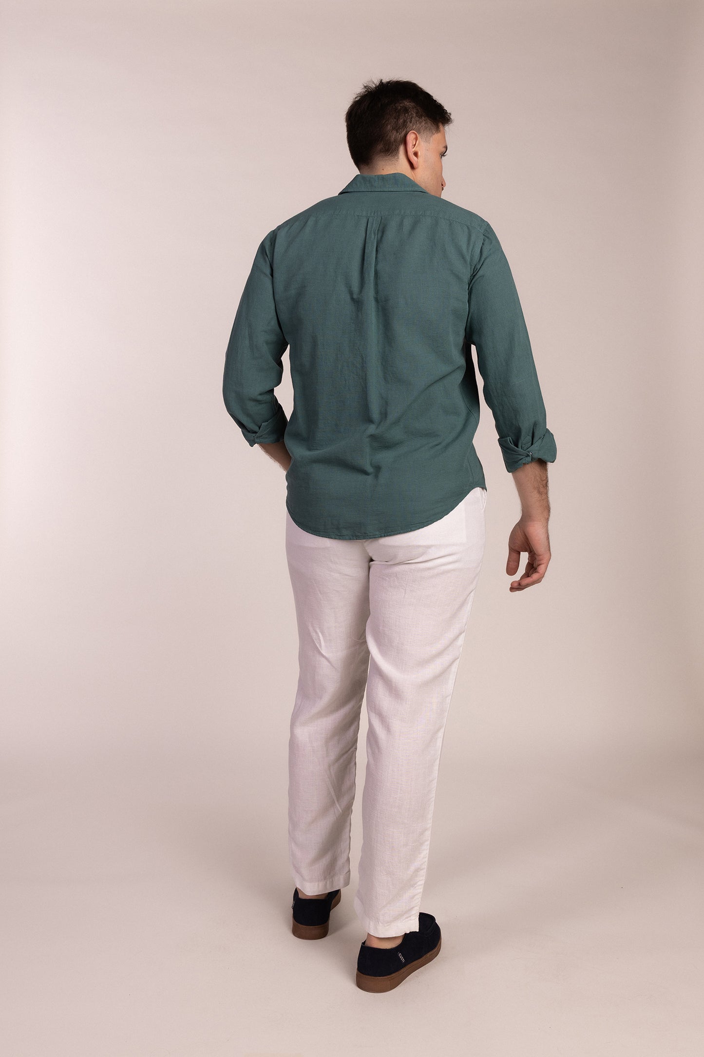 Guayabera Lino Verde
