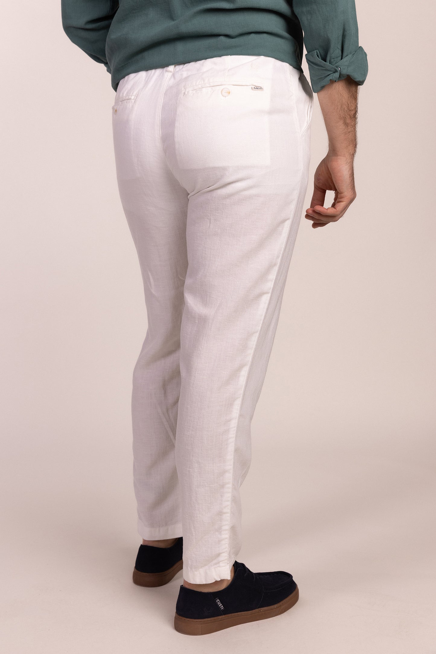 Pantalón Lino Blanco | Ibiza