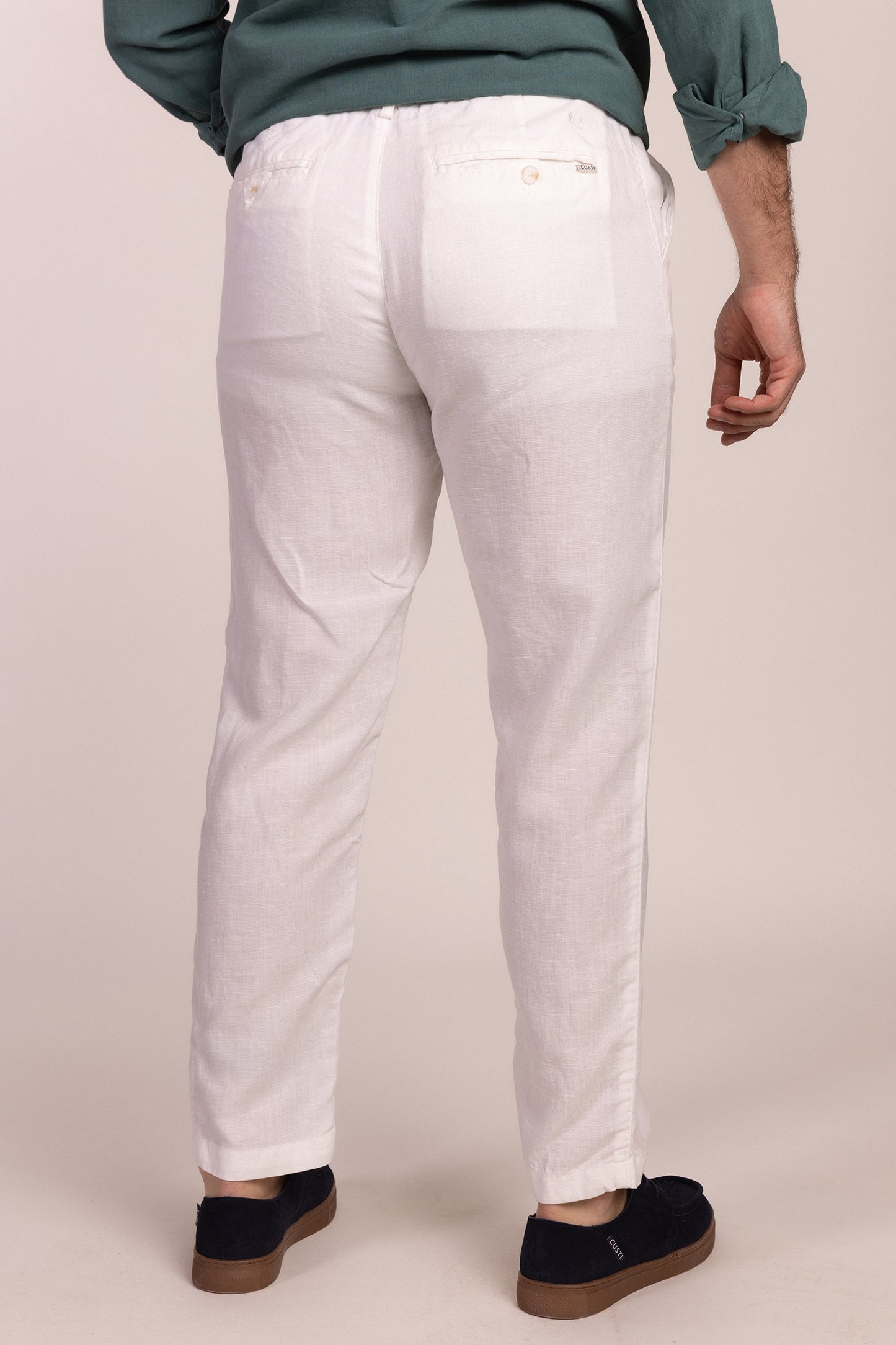 Pantalón Lino Blanco | Ibiza