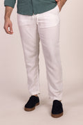Pantalón Lino Blanco | Ibiza
