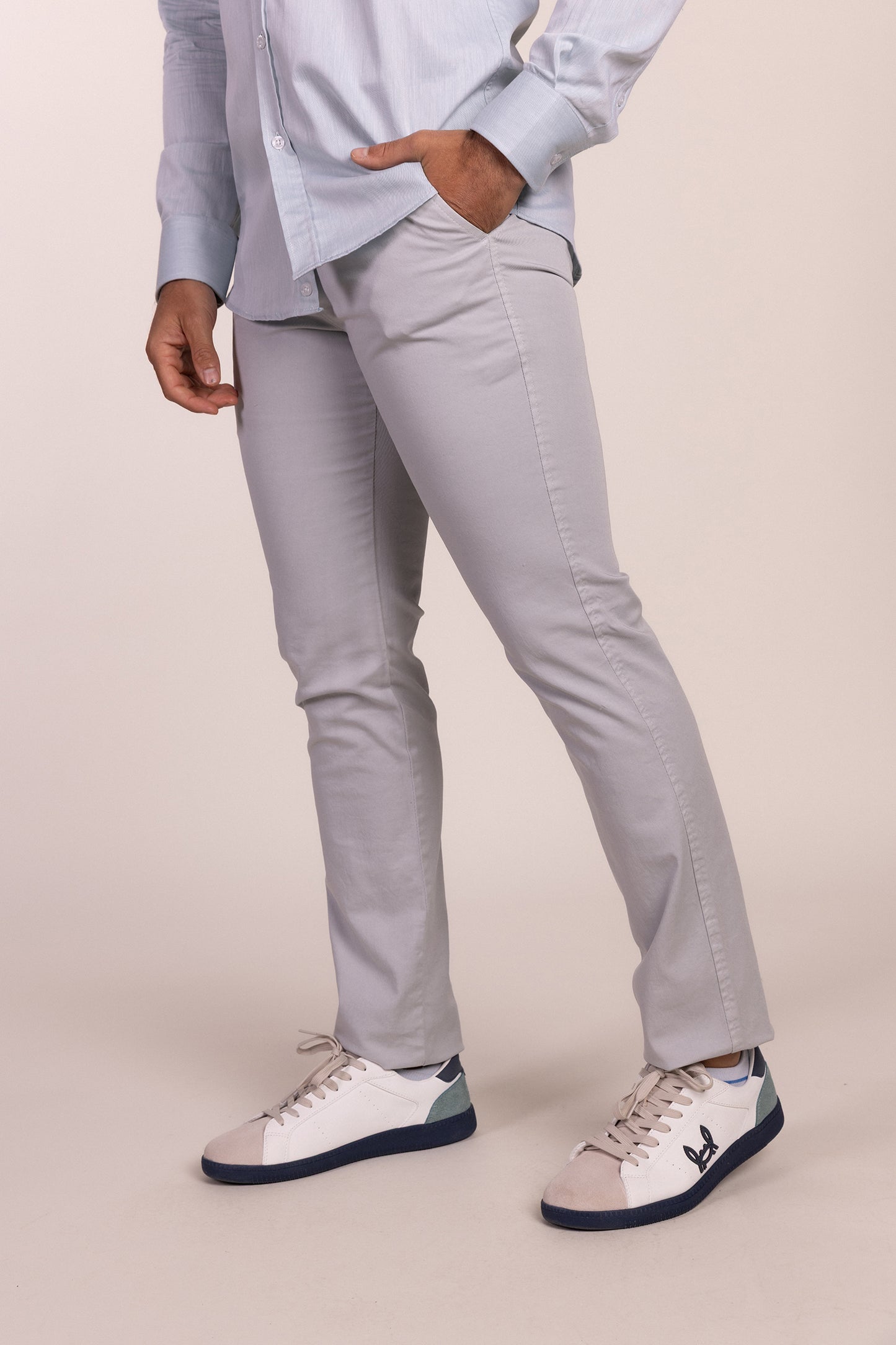 Pantalón Chino Elástico Perla | Jesulín