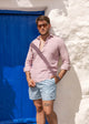 Polera Lino Malva