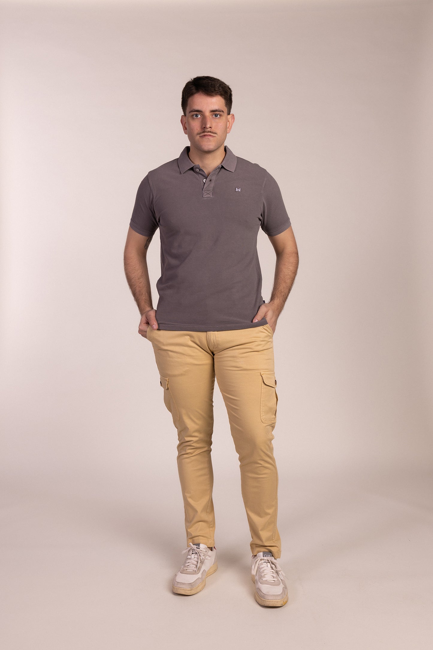 Polo Lavado Gris Marengo | Sam