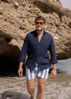 Camisa Lino Azul Marino | Lanzarote