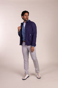 Chaqueta Ligera Azul Indigo | Tiñosa