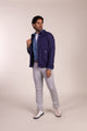 Chaqueta Ligera Azul Indigo | Tiñosa