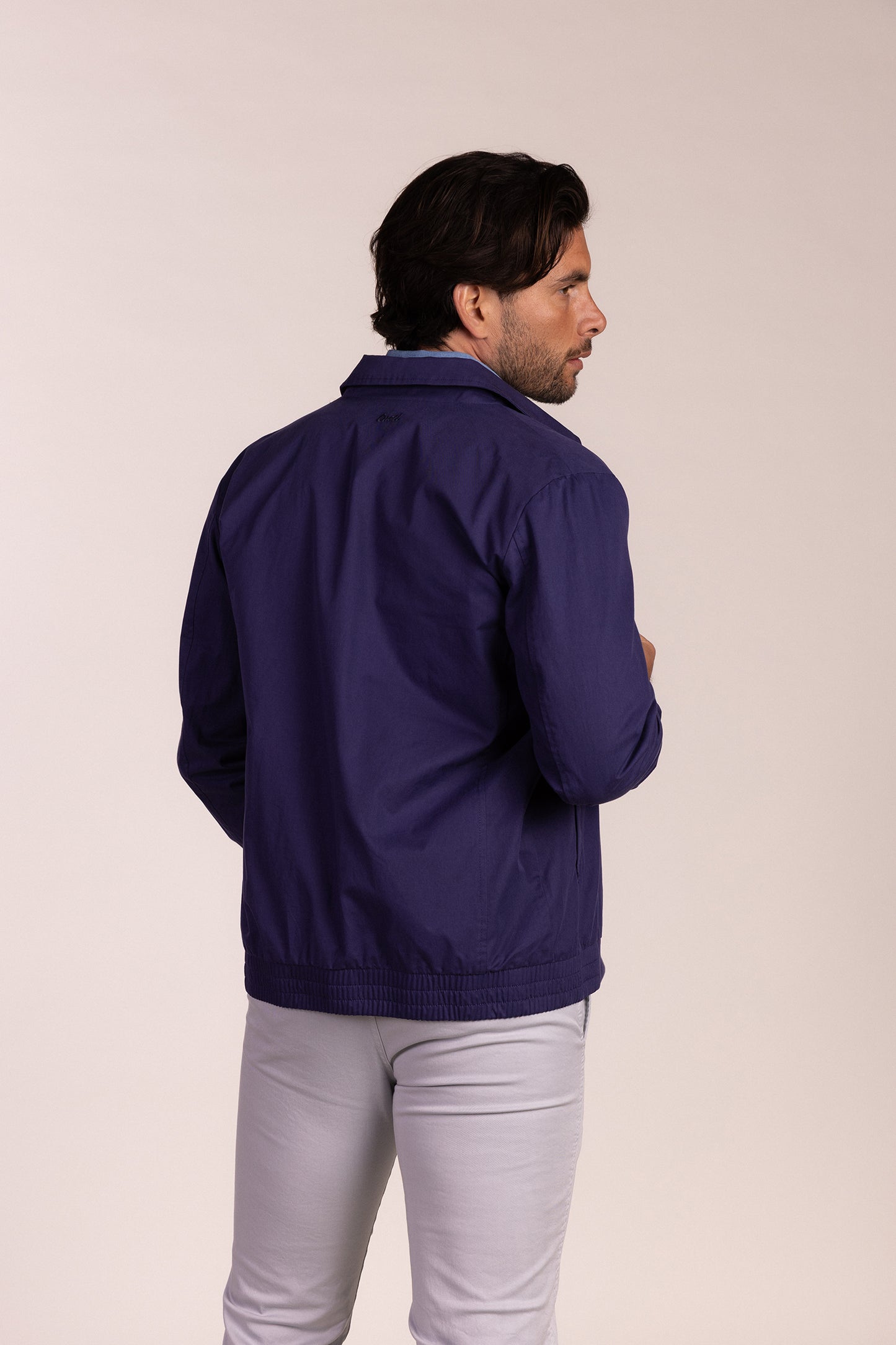 Chaqueta Ligera Azul Indigo | Tiñosa