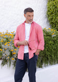 Camisa Lino Chicle | Lanzarote