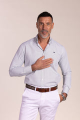 Camisa Estampada Verde | Baeza