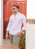 Camisa Lino Blanca | Lanzarote