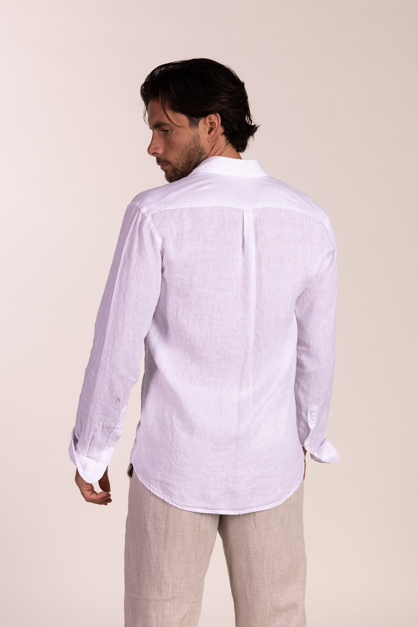 Camisa Lino Blanca | Lanzarote
