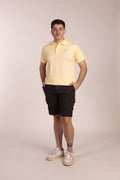 Polo Básico Manga Corta Vainilla