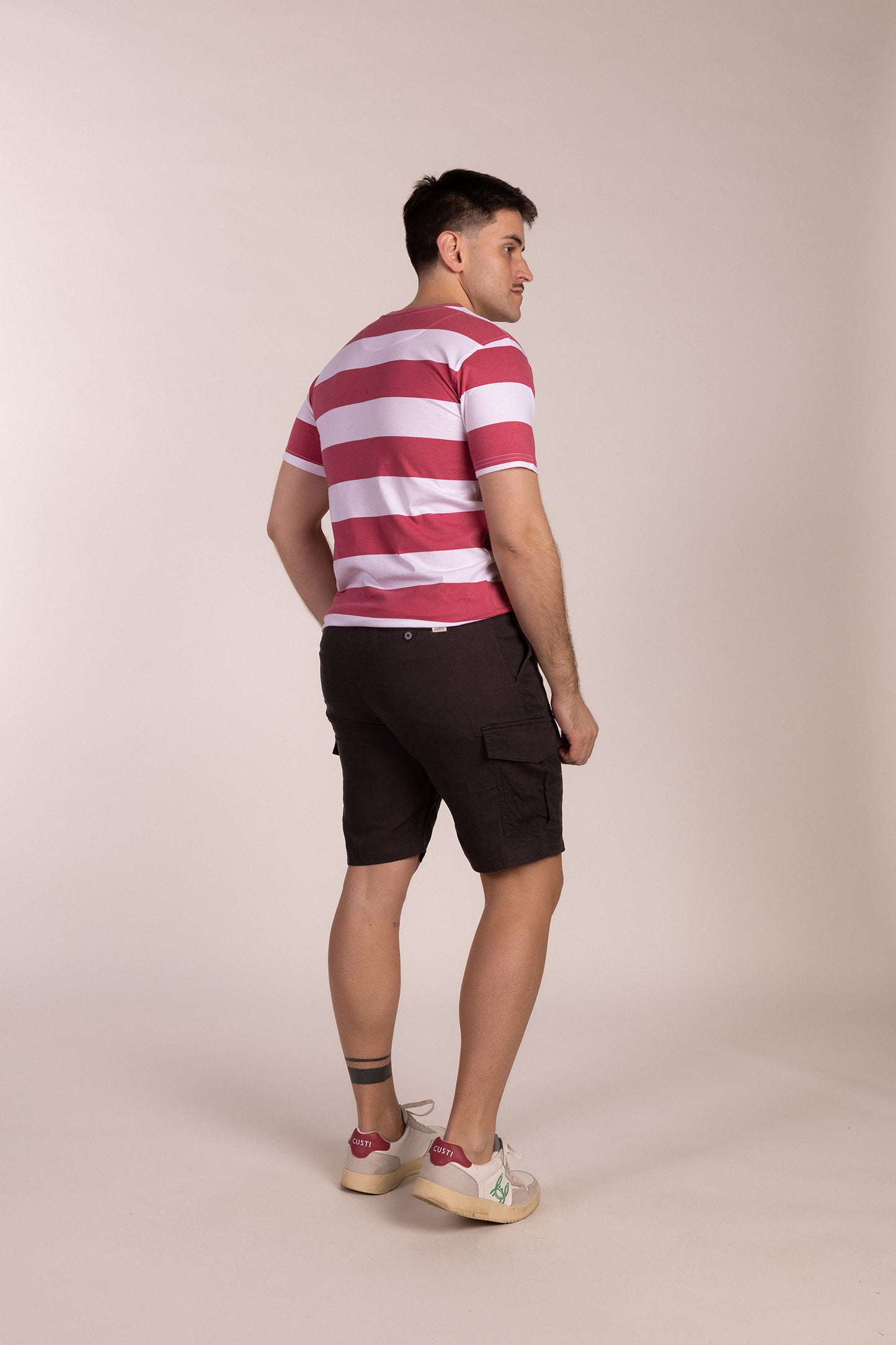 Camiseta Rayas Cereza | Monaco